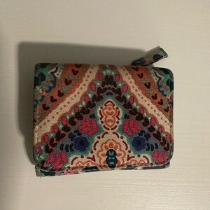 Floral Print Hand Wallet